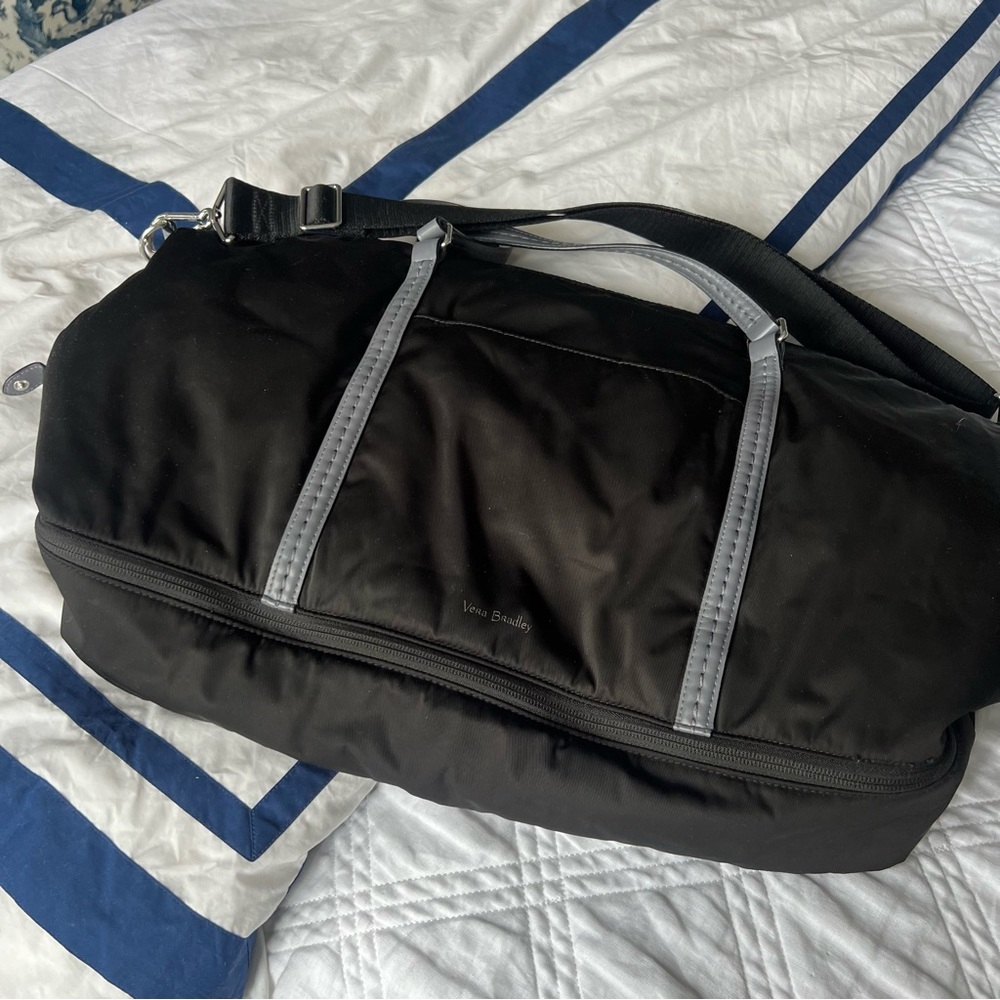 Vera Bradley Black Weekender Bag